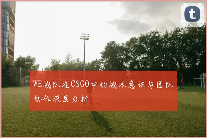 WE战队在CSGO中的战术意识与团队协作深度分析